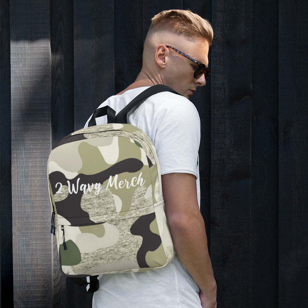 2 Wavy Army Backpack