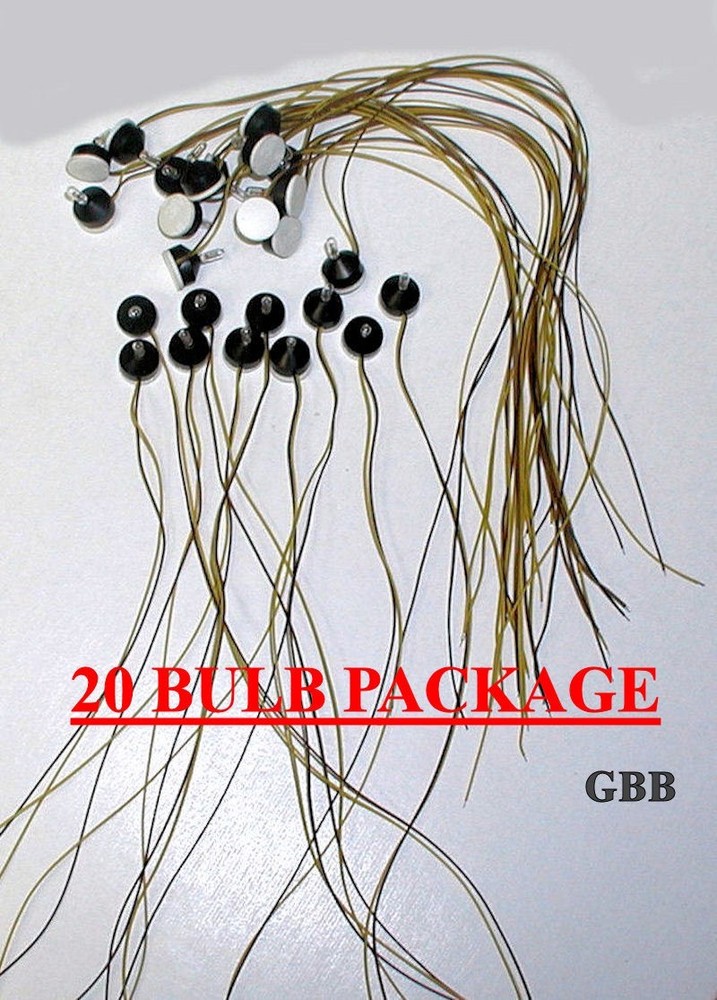 20 PEEL & STICK LIGHTS - ALL SCALE STRUCTURES Model Power New 510-20