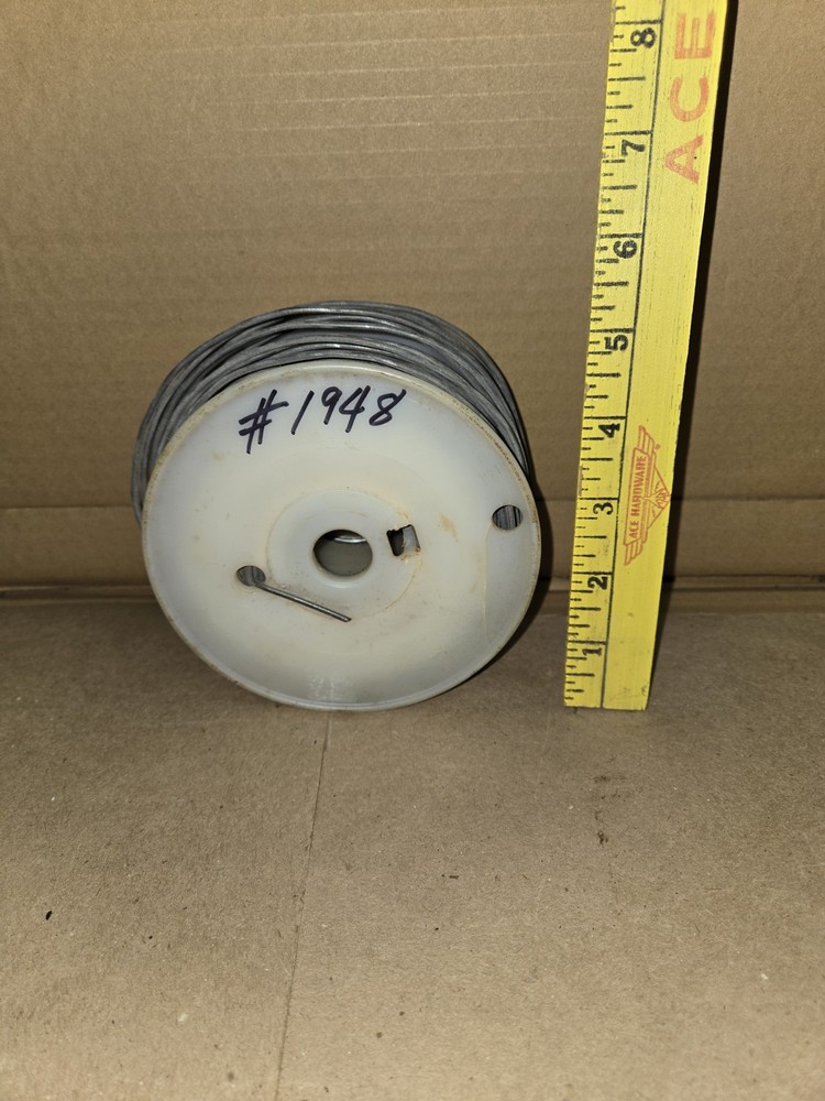 Steel Spool Wire 5" Spool 200 Ft Nos