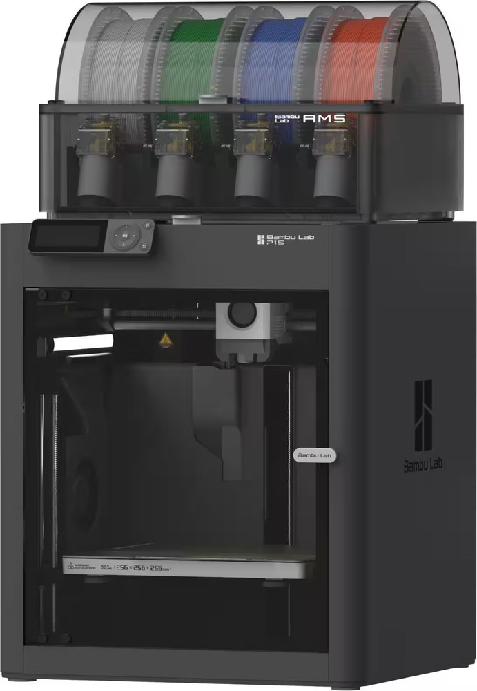 Bambu Lab - P1S Combo 3D Printer - Black