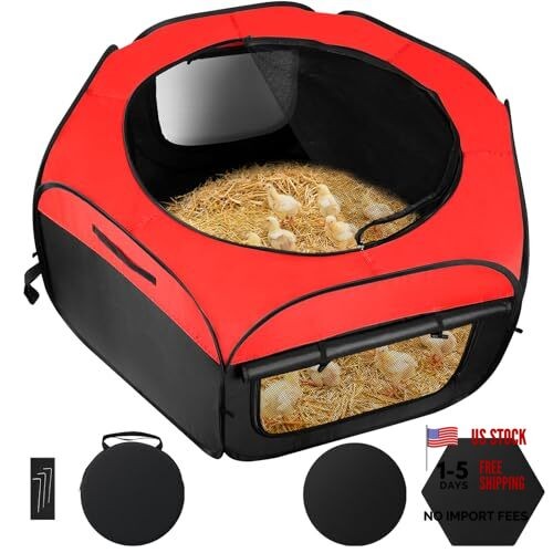 2025 Upgraded Large Brooder Box for Chick Starter Kit, Chicken Brooder Box