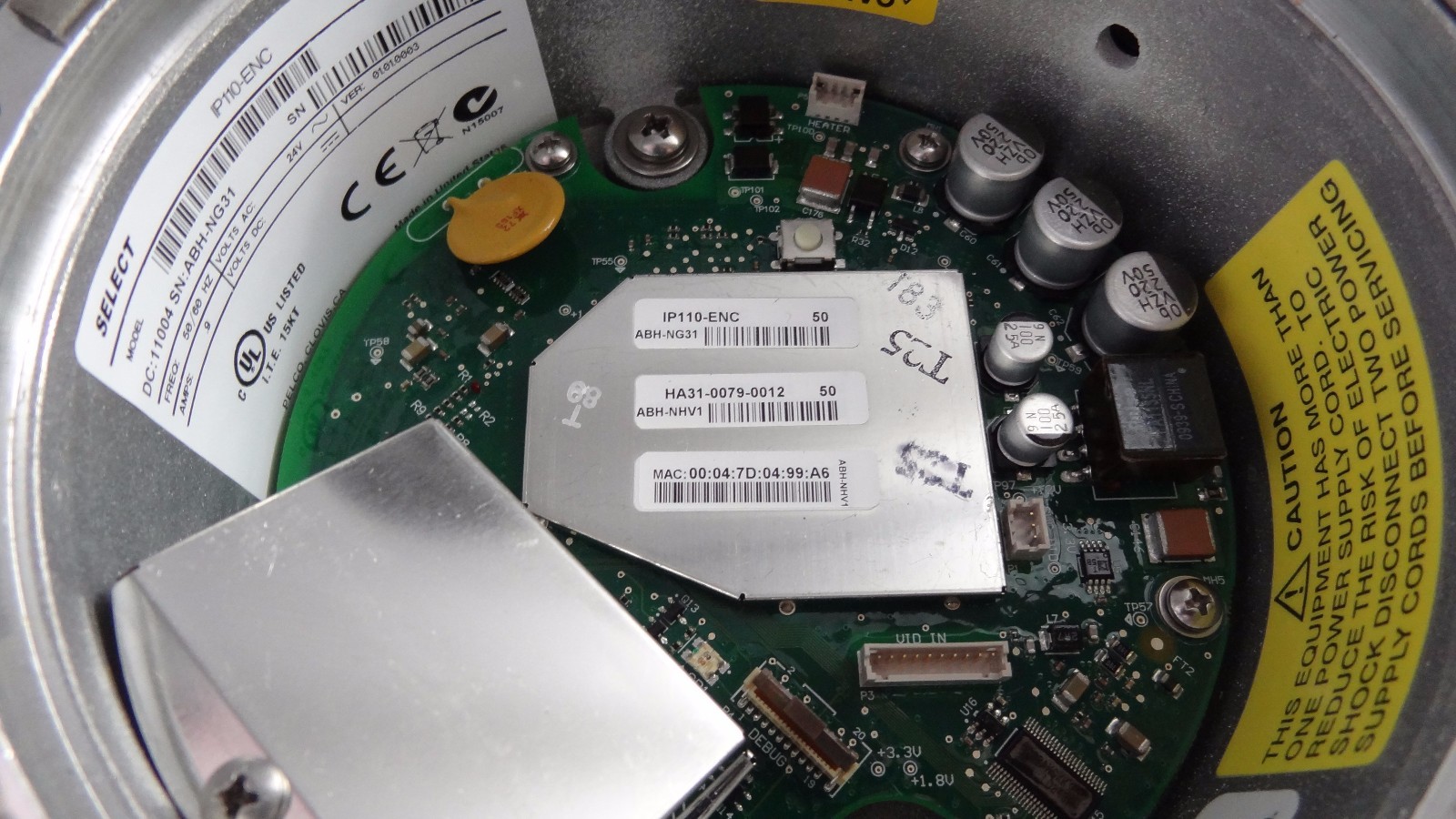 Pelco IP110 Series Camclosure Network Camera System IP110-ENC - Camera Dome