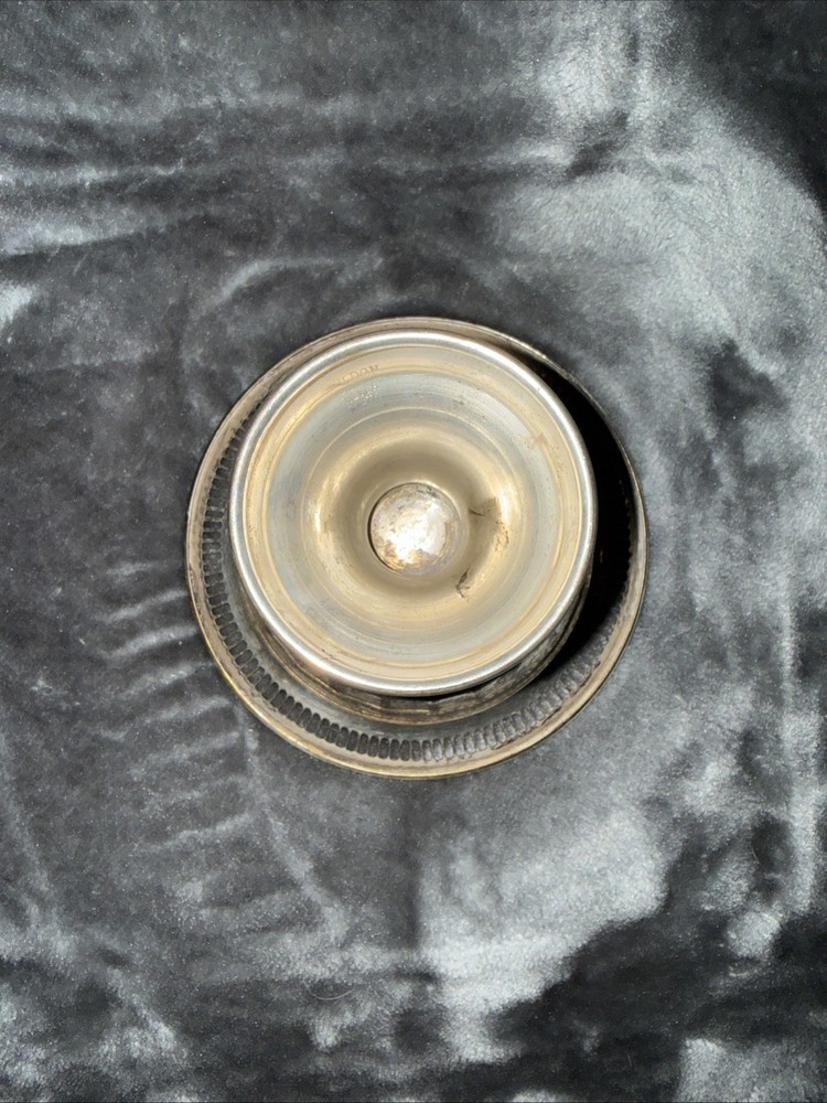 Silver Plated Pedestal Candy Dish VTG