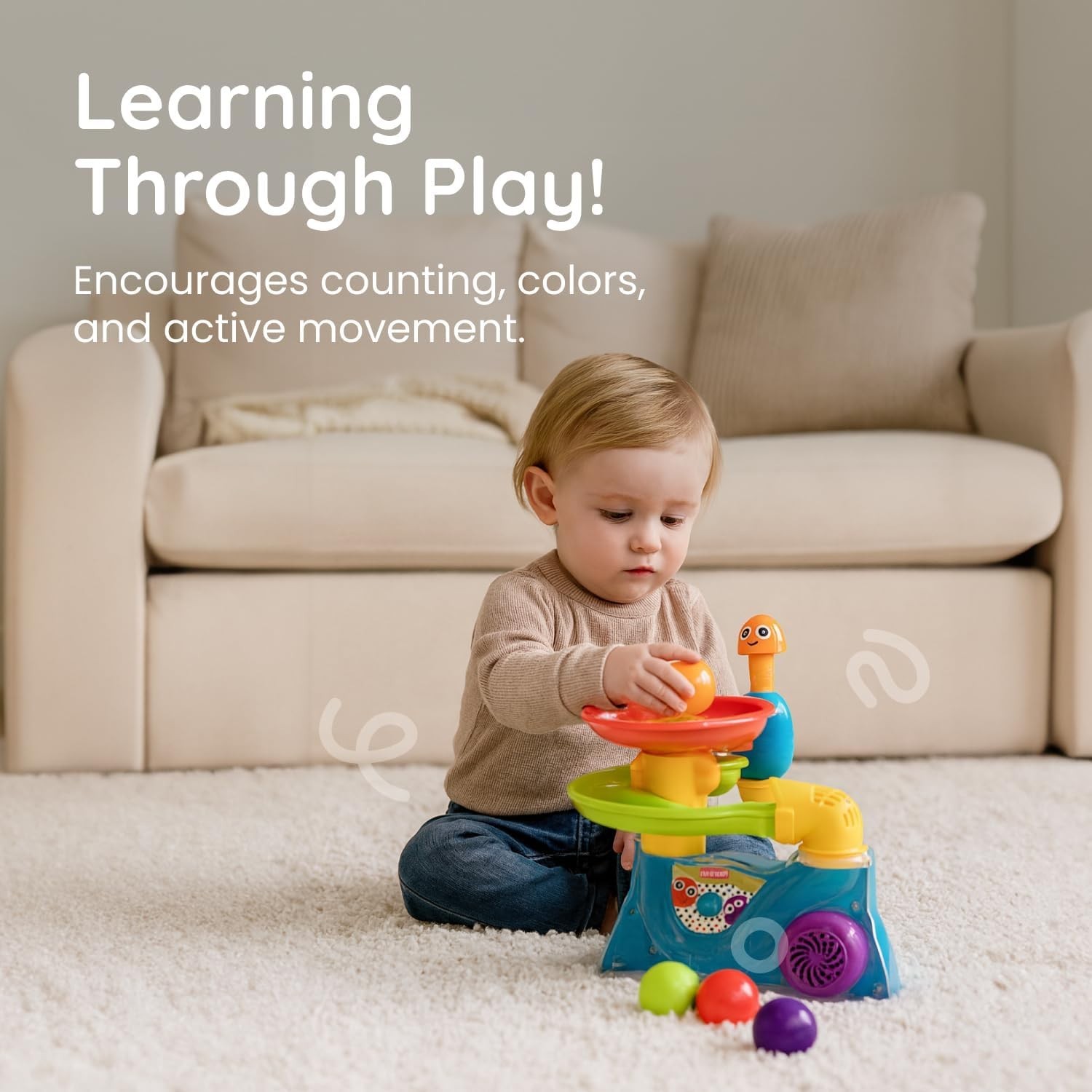 Multi-Colored Replacement Ball Set for Playskool Ball Popper Toys