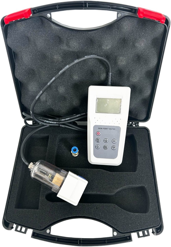 Handheld Dew Point Meters with Data Hold Function Low Battery Alert 4 Parameters