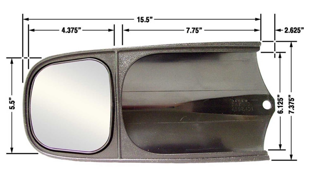 CIPA 10000 Custom Towing Mirror