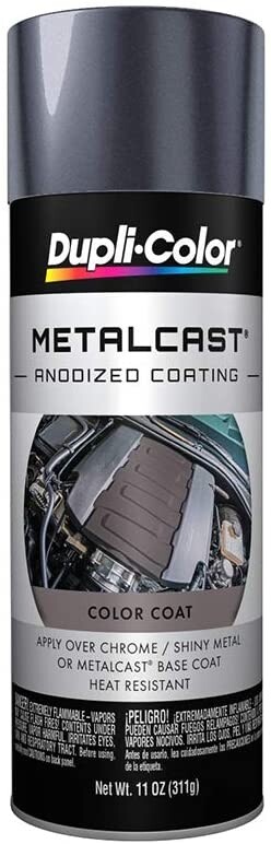 Anodized Smoke Gray Coating High Temp Caliper Paint & Engine Enamel Gloss Spray