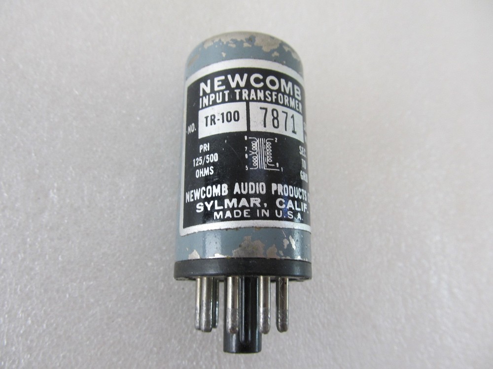 NEWCOMB TR-100 MICROPHONE AUDIO INPUT TRANSFORMER