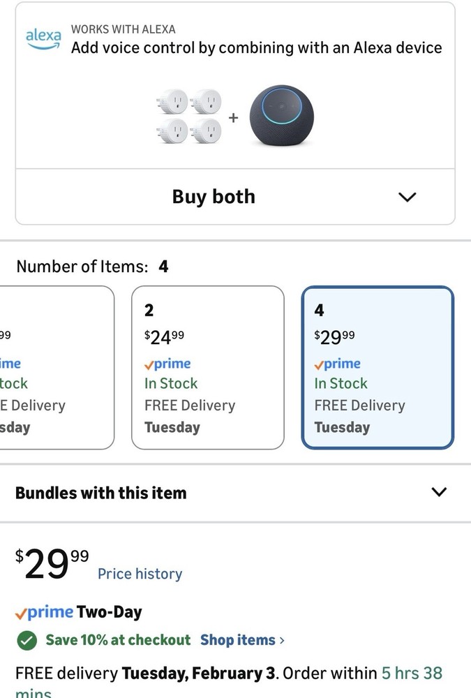 Govee smart plug 4 pack New