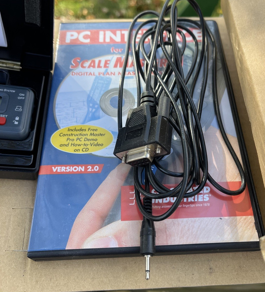 Scale Master II Digital Plan Measuring System With PC interface & Cable #6325