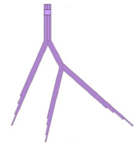 TF pressure therapy tubes to connect 3 elements simultaneously Technopres ..