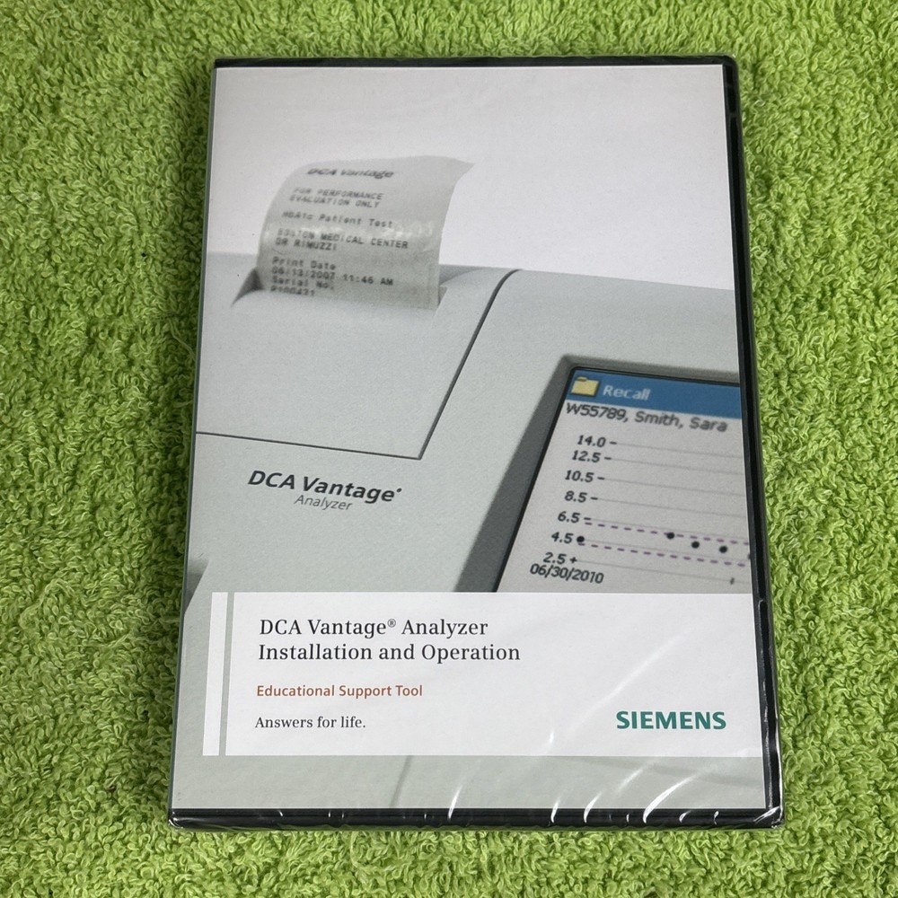 Siemens DCA Vantage Analyzer & accessories