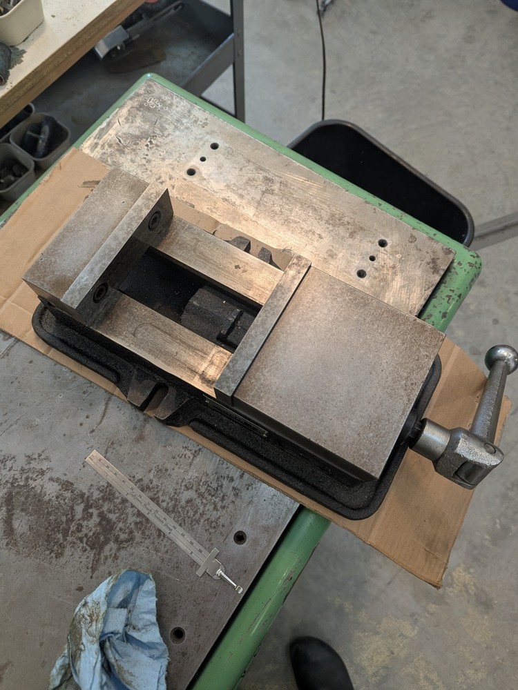 5" Machine Vise precision, MSC Posi-Lock, 4-7/8" opening