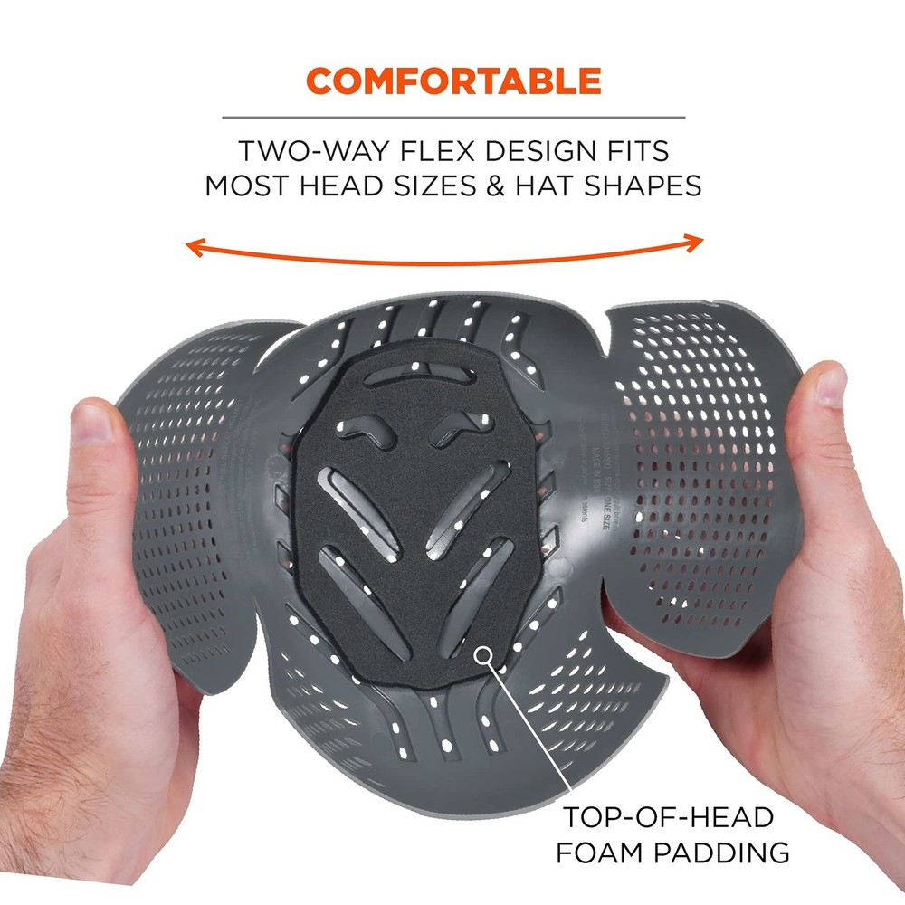 Next Generation Charcoal Bump Cap Insert Enhanced Breathability Impact Protect