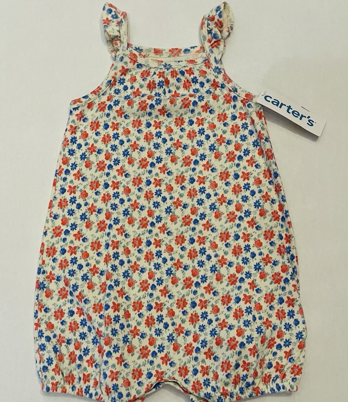 Carters Baby Girl Clothes 18 Months Romper Cute Floral Summer Outfit New