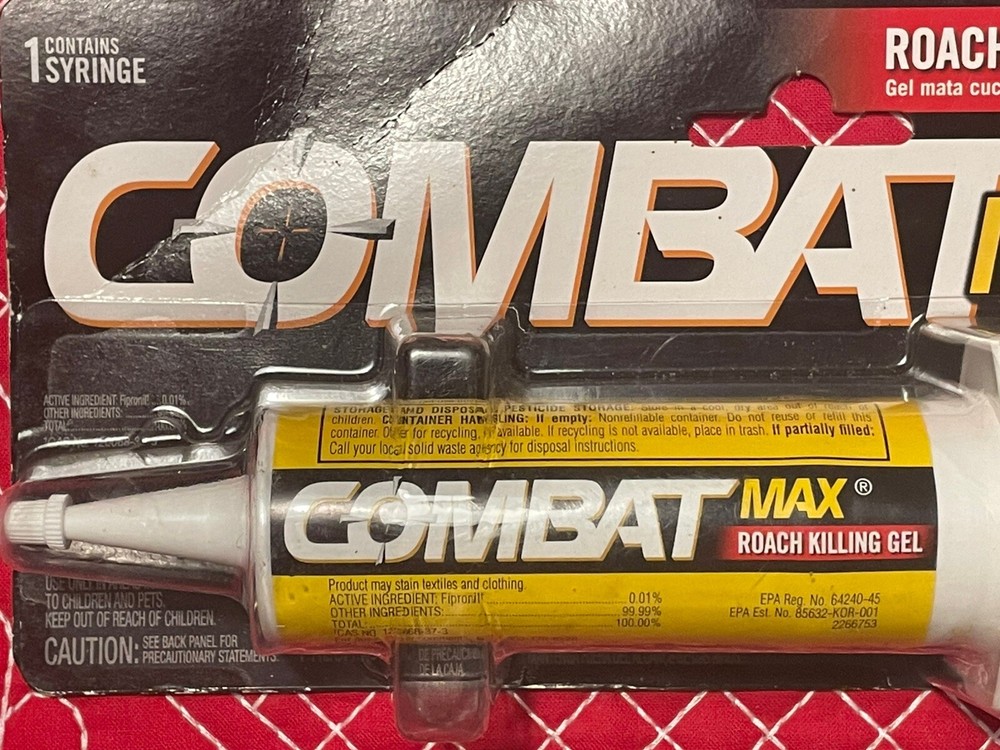 Combat Source Kill Max Roach Kill Gel 2.1 oz (60g) Sealed Package