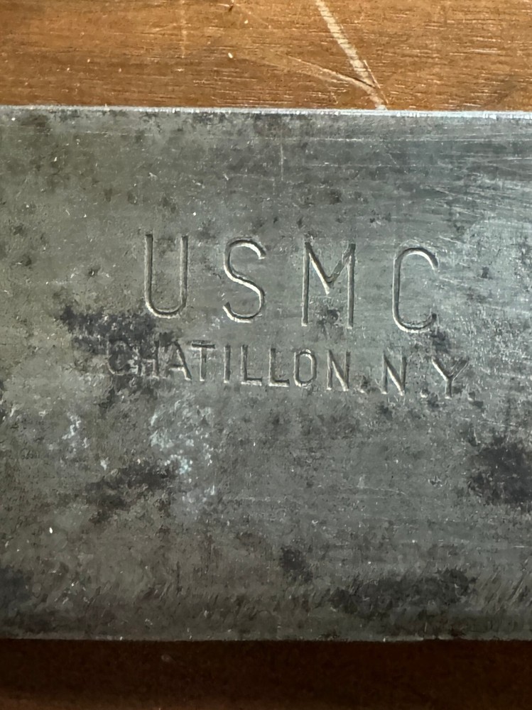 ww2 usmc bolo machete, 16 "x3". Chatillon