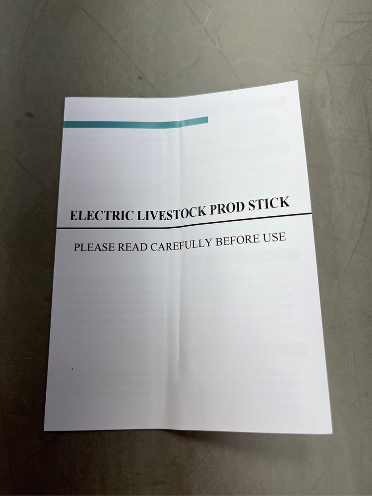 Rechargeable Cattle Stick