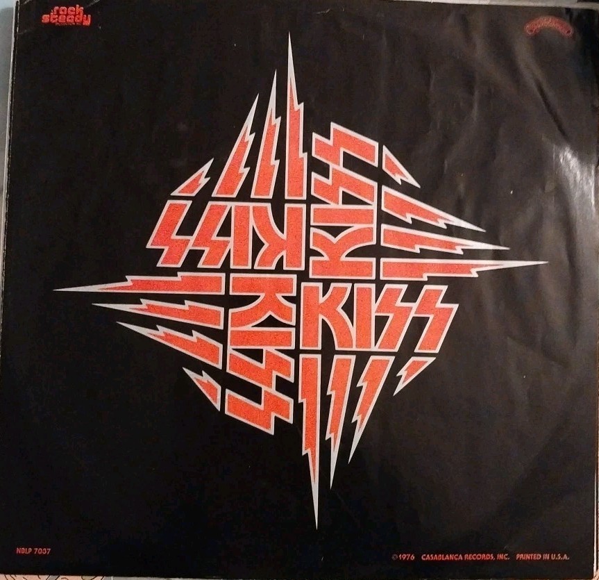 KISS "HOTTER THAN HELL" BAND SIGNED ALBUM!!!