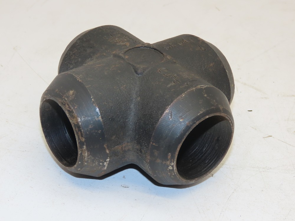 1-1/2 Sch STD A/SA234 WPB Seamless Butt Weld Pipe Cross"