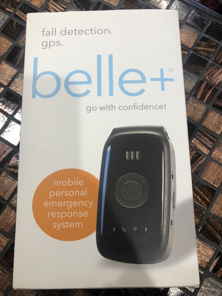Fall detection gps belle + go with confidence