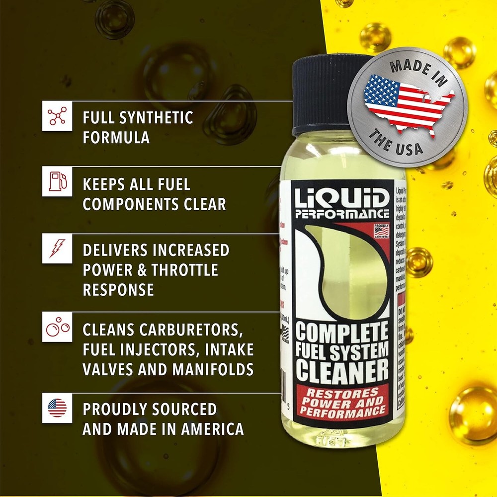Liquid Performance 0768 Synthetic Complete Fuel System Cleaner 1 oz.