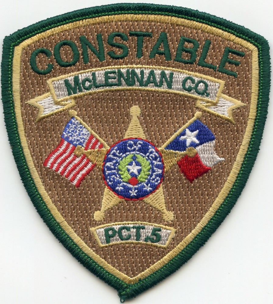 McLENNAN COUNTY TEXAS TX Precinct 5 CONSTABLE sheriff police PATCH