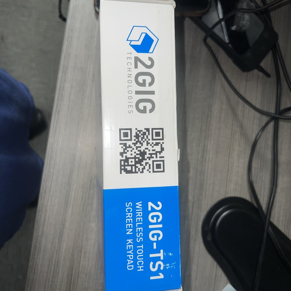 2GIG-TS1-E Wireless Touch Screen Keypad for GC2 Security Systems - 2GIG-TS1