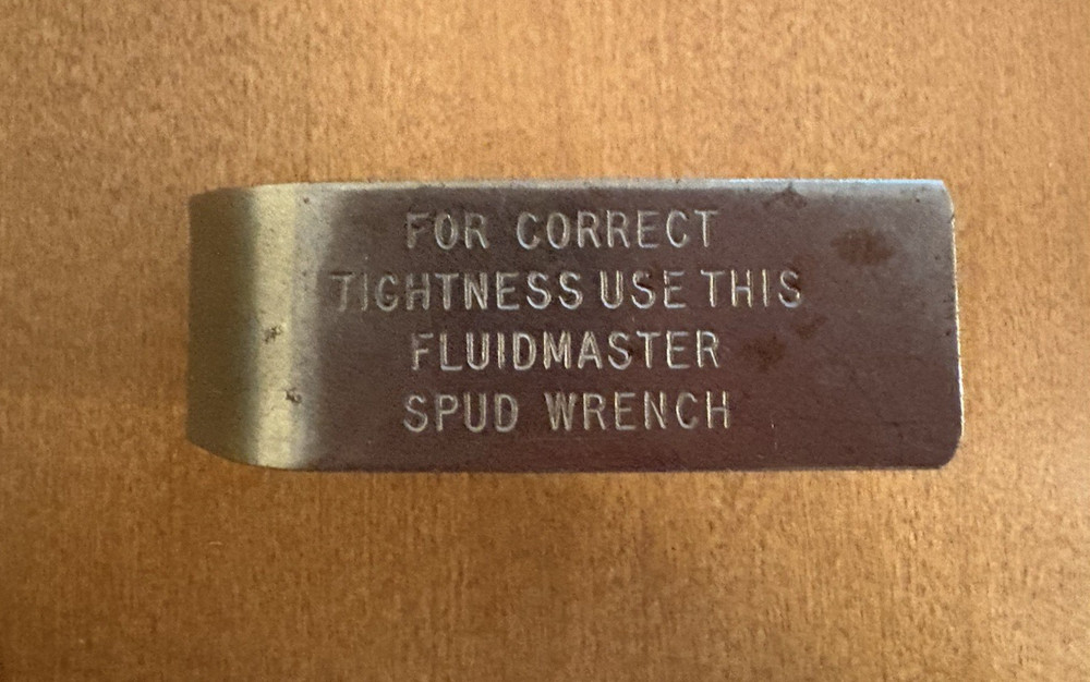 Vintage Fluidmaster Spud Wrench