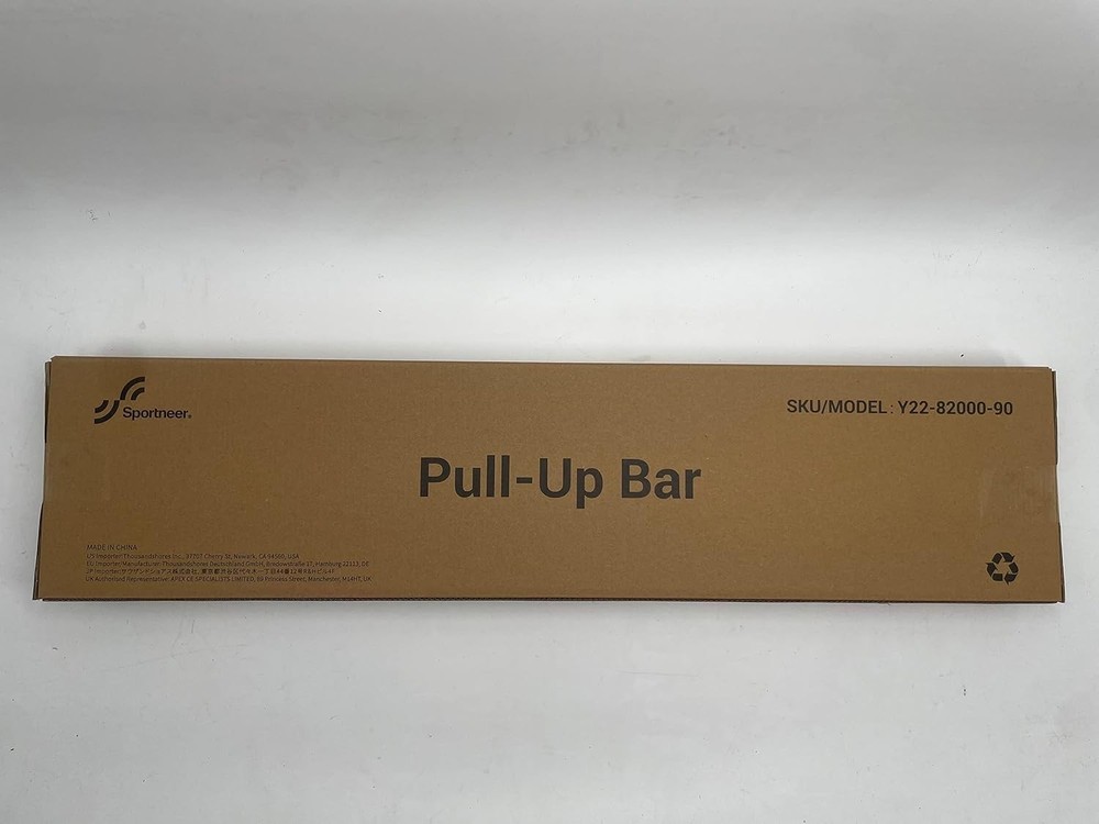 Professional Strength Training Chin-Up Bar - 29.5''-37'' Adjustable, Secure Fit