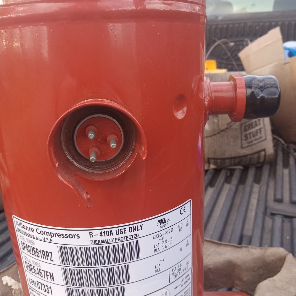 Alliance Compressor SPA026B1RPZ