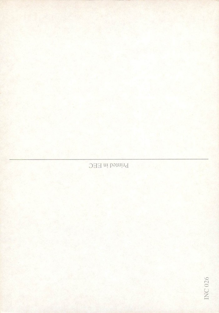 English singer George Michael postcard