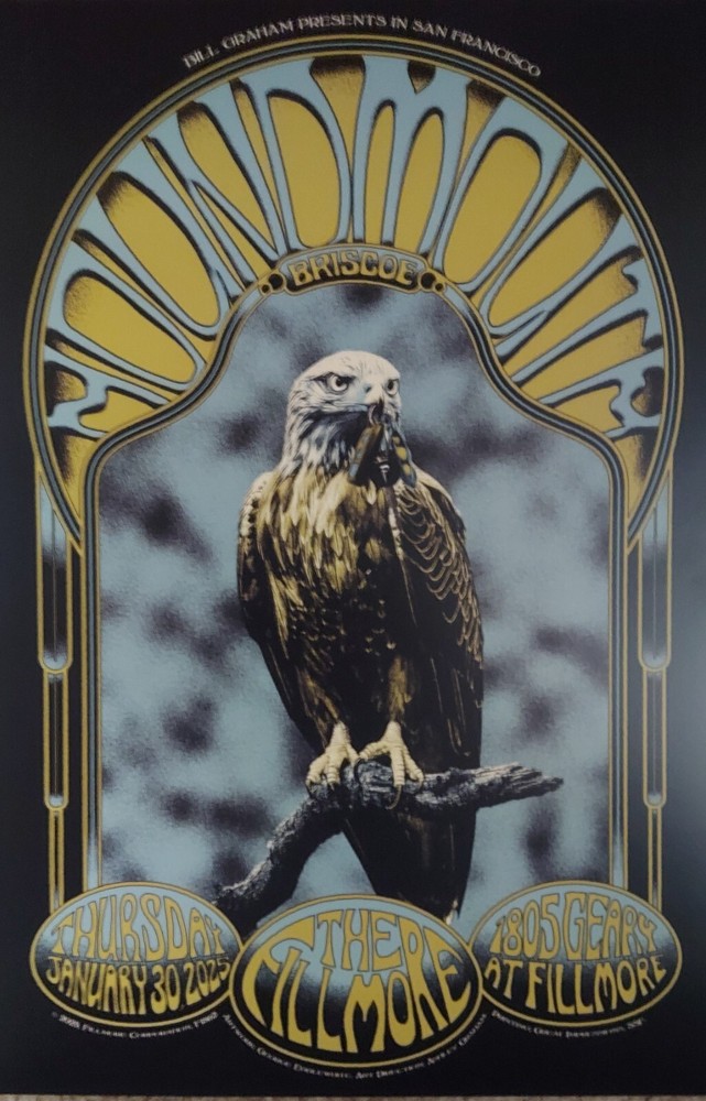 Mint Original Houndmouth Fillmore Poster 2025