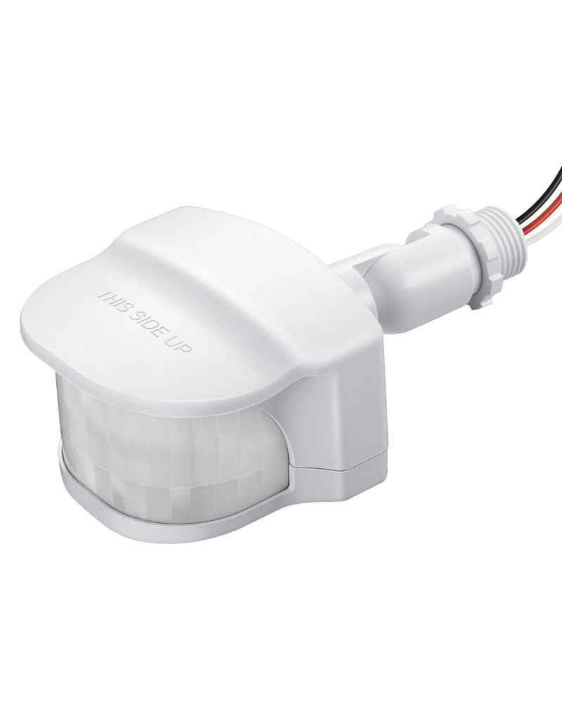 EDISHINE Motion Sensor, Automatic Dusk to Dawn, 240 Degree Replacement White