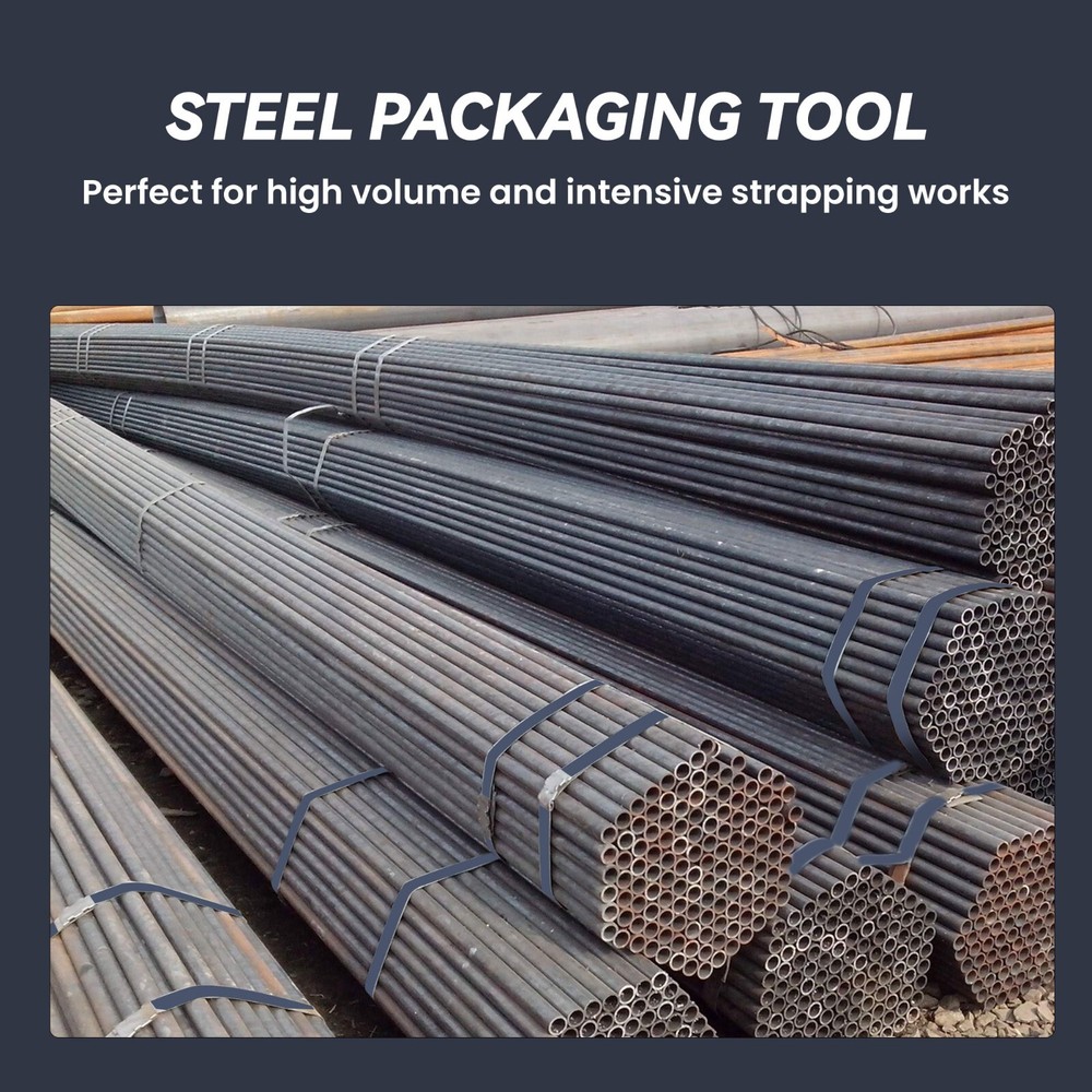 U.S. Solid Steel Strapping Kit Tool Set Pallet Packaging Strapping Banding Kit
