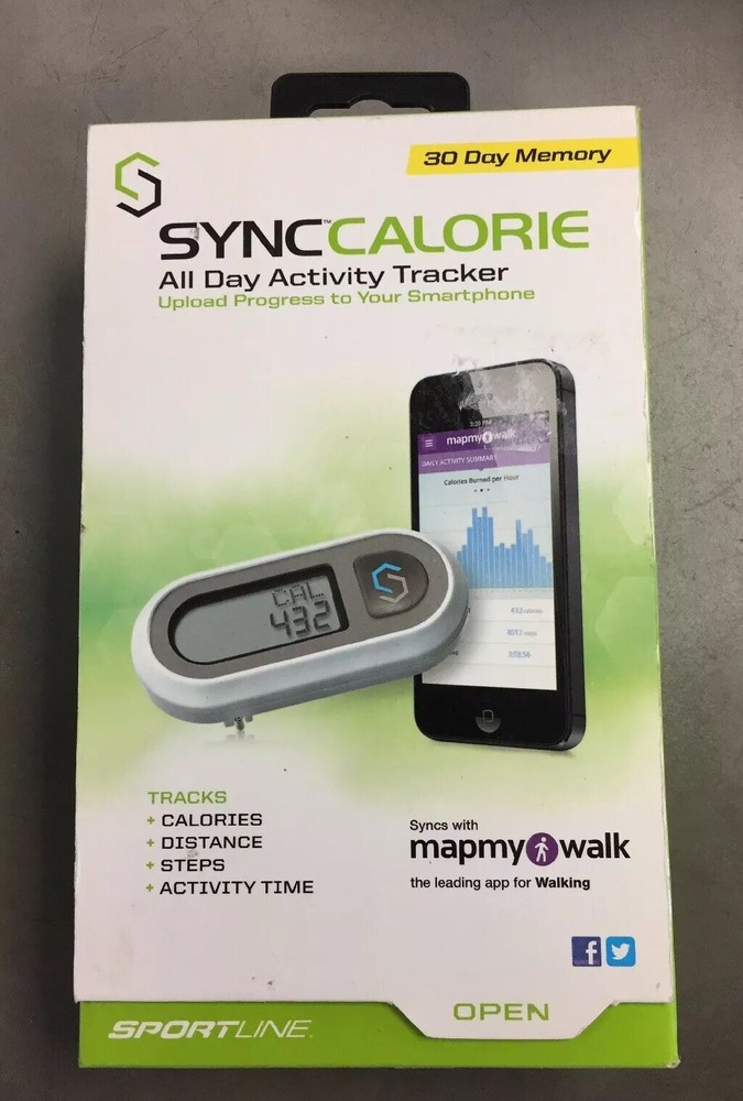 Synccalorie All Day Activity Tracker - Sealed Box Sport Line