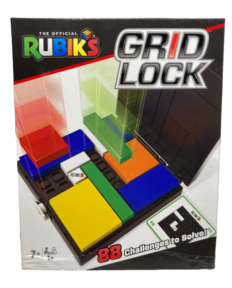 Rubiks Cube Grid Lock Game  88 Challenges To Solve
