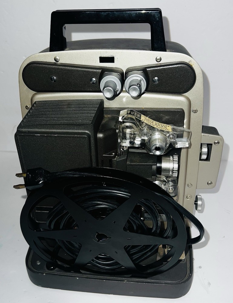 Bell & Howell Super Eight Design 346A Autoload Film Projector Tested Powers On