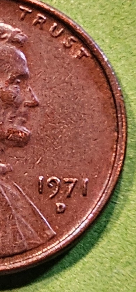 1971D Lincoln 1-CENT with RPM, DDO Errors & Die Chips Error!