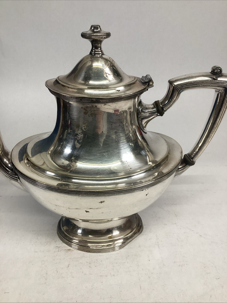 Antique Silver Plated Teapot - NS 156