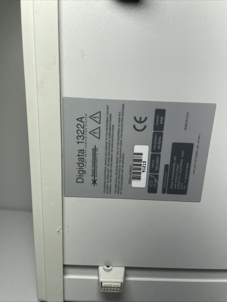 Axon Instruments/Molecular Dynamics Digidata 1322A 16bit Data Acquisition System