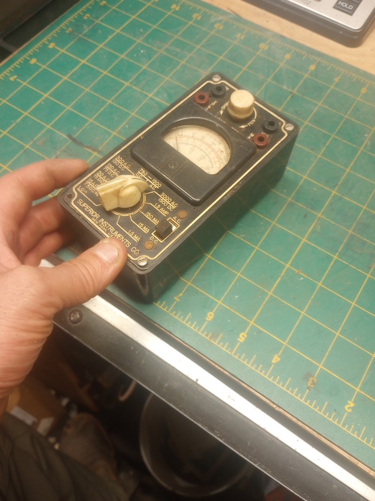 Old Model 770 Meter Superior Instruments