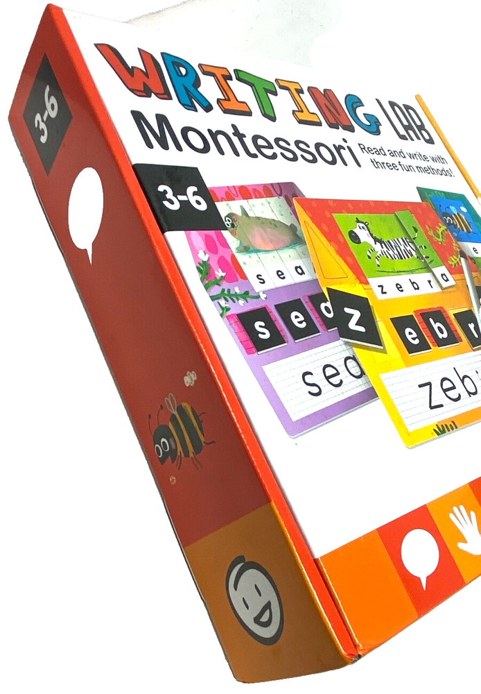 Headu Writing Lab Montessori Read and Write with 3 Different Methods 3-6