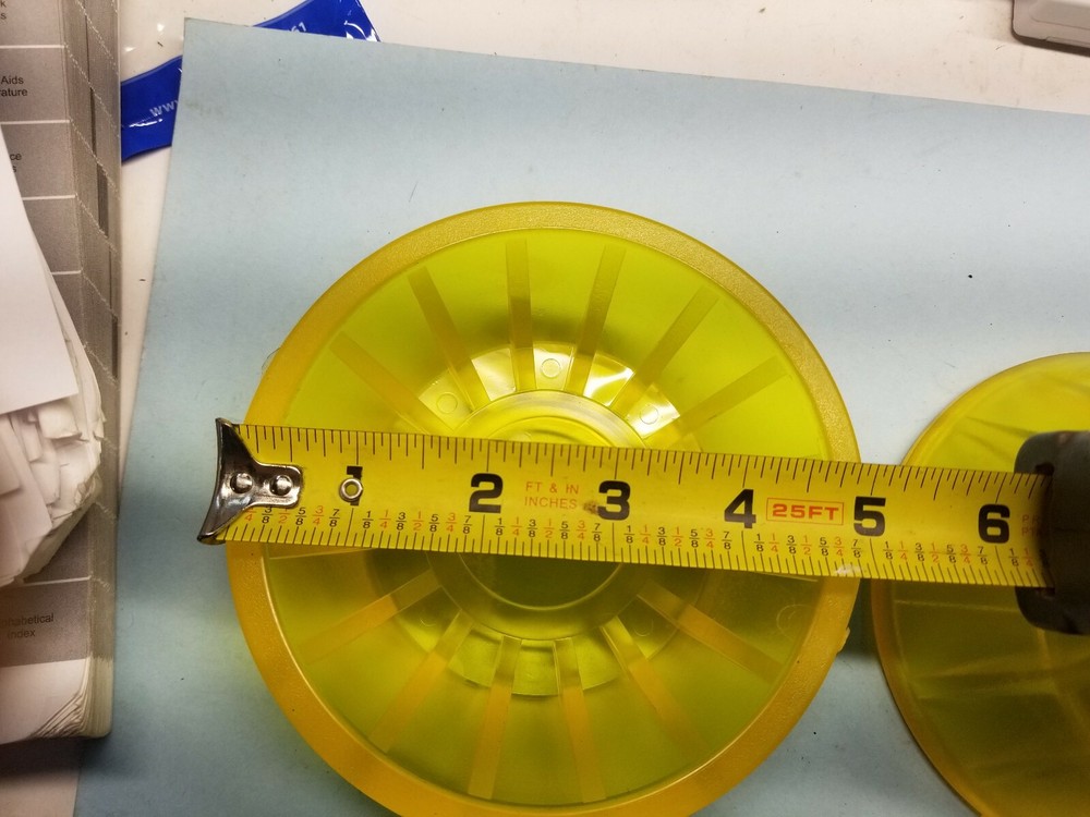 (1) 4 Inch Bow Roller  Bell Endcap for Boat Trailer Bow stop.  Bell roller.