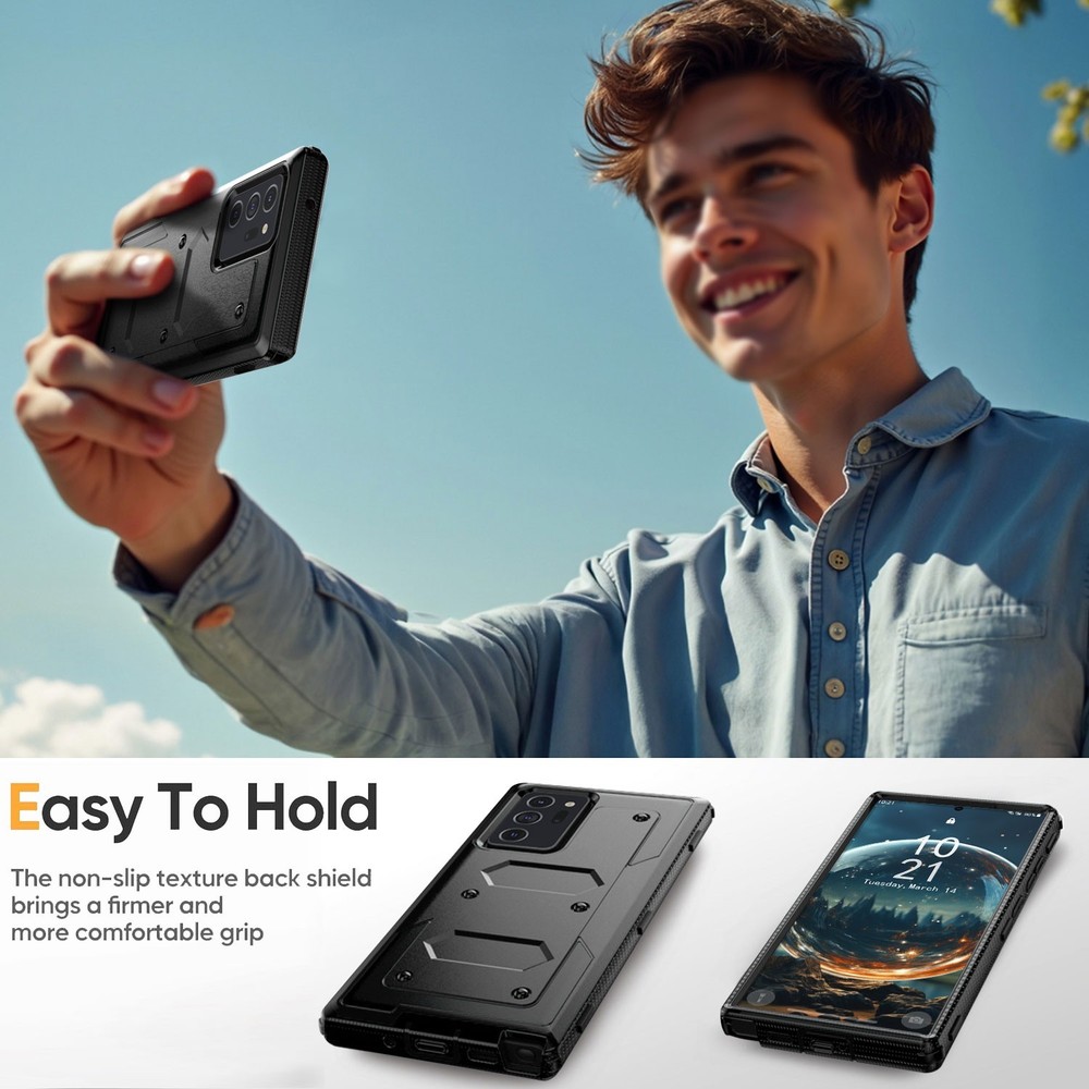 For Samsung Galaxy Note10 Note 20 Ultra Case Shockproof Cover / Screen Protector
