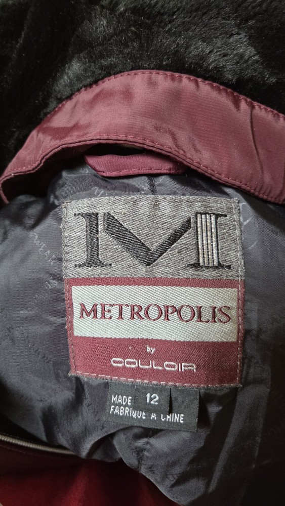 Metropolis Ski Snoboard Jacket Luxury Snow Jacket Maroon