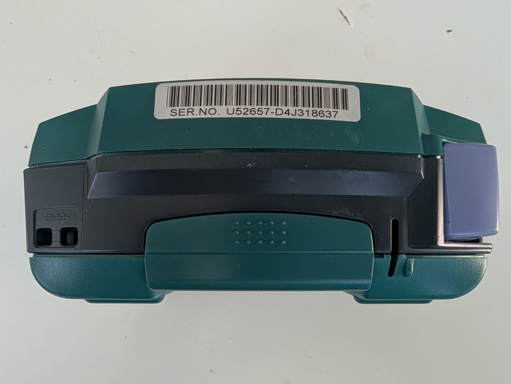 Brother PT-65 Label Thermal Printer Green P-Touch, Untested, As Is