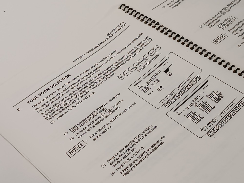 Okuma OSP7000L OSP700L Model U Additional Functions Instruction Manual 4022-E