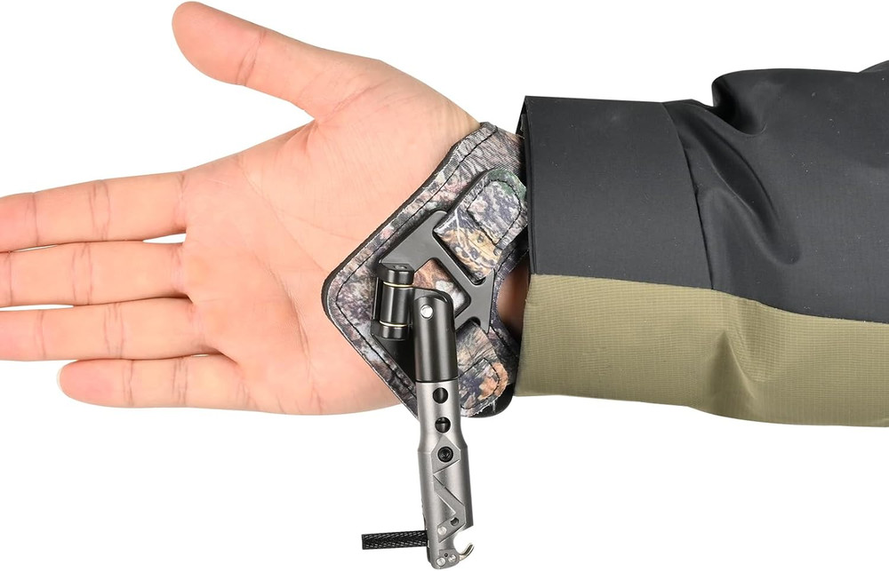 Archery 360° Adjustable Compound Bow Release Aid - Professional Thumb Trigger Wr