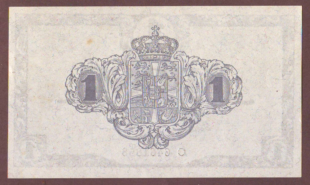 DENMARK 1 Krone 1916 Prefix C UNC